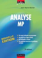 Couverture du livre « Analyse MP (5e édition) » de Jean-Marie Monier aux éditions Dunod
