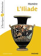 Couverture du livre « L'Iliade d'Homère » de  aux éditions Magnard