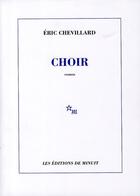 Couverture du livre « Choir » de Eric Chevillard aux éditions Minuit