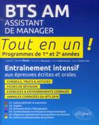 Couverture du livre « Bts am (assistant de manager) - tout en 1 » de Bousquet/Rene/Dufour aux éditions Ellipses