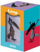 Couverture du livre « Figurine loup seul » de Lallemand/Thuil aux éditions Philippe Auzou