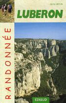 Couverture du livre « Randonnee luberon » de Pierre Giffon aux éditions Edisud