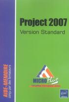 Couverture du livre « Project 2007 ; version standard » de Beatrice Daburon aux éditions Eni