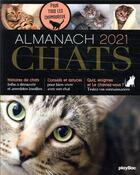 Couverture du livre « Almanach chats (édition 2021) » de  aux éditions Play Bac