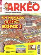 Couverture du livre « Arkeo junior n 250 rome avril 2017 » de  aux éditions Arkeo Junior