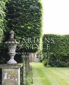 Couverture du livre « Gardens of style ; private hideaways of the design world » de Mcculloch Janelle aux éditions Rizzoli