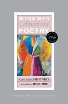 Couverture du livre « Best of the Best American Poetry » de David Lehman aux éditions Scribner