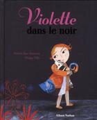 Couverture du livre « Violette dans le noir » de Hubert Ben Kemoun et Peggy Nille aux éditions Nathan