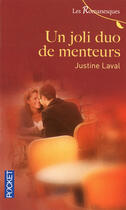 Couverture du livre « Un joli duo de menteurs » de Justine Laval aux éditions 12-21