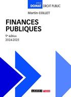 Couverture du livre « Finances publiques » de Martin Collet aux éditions Lgdj