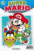 Couverture du livre « Super Mario ; manga adventures Tome 5 » de Yukio Sawada aux éditions Soleil