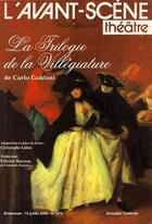 Couverture du livre « La trilogie de la villegiature » de Goldoni aux éditions Avant-scene Theatre