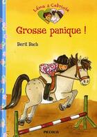 Couverture du livre « Lena et cabriole ; grosse panique ! t.5 » de Berit Bach aux éditions Piccolia