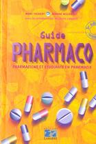 Couverture du livre « Guide pharmaco version pharmacien - 3eme edition revue, corrigee et augmentee » de Talbert aux éditions Lamarre