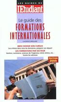 Couverture du livre « Guide formation internationale » de Laurence Merland aux éditions L'etudiant