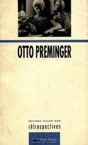 Couverture du livre « Otto preminger » de  aux éditions Yellow Now