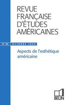 Couverture du livre « Rfea n 86 (2000-4) - aspects de l'esthetique americaine » de Nathalie Caron aux éditions Belin