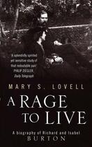 Couverture du livre « A Rage To Live » de Lovell Mary S aux éditions Little Brown Book Group Digital