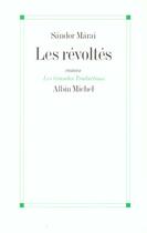 Couverture du livre « Les Revoltes » de Marais aux éditions Albin Michel