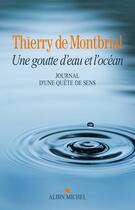 Couverture du livre « Une goutte d'eau et l'océan ; journal d'une quête de sens » de Thierry De Montbrial aux éditions Albin Michel