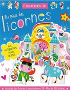Couverture du livre « Au pays des licornes (figurines 3d) » de Stuart Lynch aux éditions 1 2 3 Soleil