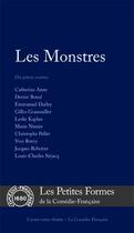 Couverture du livre « Les monstres » de  aux éditions Avant-scene Theatre