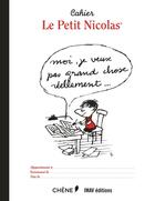 Couverture du livre « Cahier le Petit Nicolas ; lettre » de Rene Goscinny aux éditions Chene