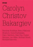 Couverture du livre « Documenta 13 vol 40 carolyn christov-bakargiev /anglais/allemand » de Documenta aux éditions Hatje Cantz