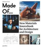 Couverture du livre « Made of... new materials sourcebook for architecture and design » de Sauer Christian aux éditions Dgv