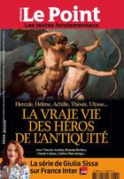 Couverture du livre « Le point references n 74 la vraie vie des heros de l'antiquite - juillet 2018 » de  aux éditions Le Point