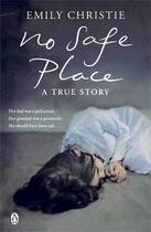 Couverture du livre « No safe place » de Emily Christie aux éditions Adult Pbs