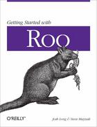 Couverture du livre « Getting started with Roo » de Steve Mayzak et Josh Long aux éditions O Reilly