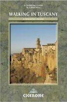 Couverture du livre « Walking in tuscany » de G.Price aux éditions Cicerone Press