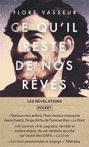 Couverture du livre « Ce qu'il reste de nos rêves » de Flore Vasseur aux éditions Pocket