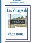 Couverture du livre « Les villages de chez nous » de Bernard Brunstein aux éditions Books On Demand