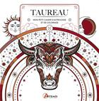 Couverture du livre « Taureau : mon petit cahier d'astrologie et de coloriage » de Haumea aux éditions Artemis