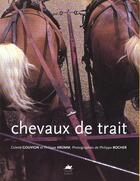 Couverture du livre « Chevaux de traits » de Philippe Krumm et Philippe Rocher et Colette Gouvion aux éditions Rouergue