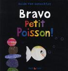 Couverture du livre « Bravo petit poisson ! » de Guido Van Genechten aux éditions Mijade