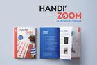 Couverture du livre « HANDI'ZOOM ; la déficience visuelle » de Amandine Aujoux aux éditions Mes Mains En Or