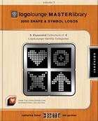 Couverture du livre « Logolounge master library 3 - 3000 shapes & symbol logos » de Fishel Catherine aux éditions Rockport