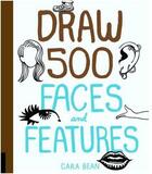 Couverture du livre « Draw 500 faces and features » de Bean aux éditions Quarry