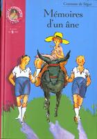 Couverture du livre « Memoires d'un ane » de Sophie De Segur aux éditions Le Livre De Poche Jeunesse