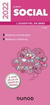 Couverture du livre « Le petit social : l'essentiel en bref (édition 2022) » de Veronique Roy aux éditions Dunod