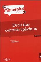 Couverture du livre « Droit des contrats spéciaux » de Beatrice Bourdelois aux éditions Dalloz