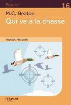 Couverture du livre « Qui va à la chasse » de M. C. Beaton aux éditions Feryane