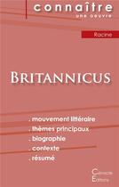 Couverture du livre « Britannicus, de Racine » de  aux éditions Editions Du Cenacle