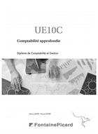 Couverture du livre « Comptabilité approfondie ; DCG ; UE10 ; corrigé » de Herve Jahier et Pascale Lepine aux éditions Fontaine Picard