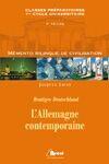 Couverture du livre « Mémento bilingue de civilisation ; l'Allemagne contemporaine » de Jacques Loisy aux éditions Breal