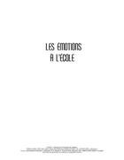 Couverture du livre « Emotions a l'ecole » de Laf/Dou/Pon/Han aux éditions Pu De Quebec