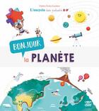 Couverture du livre « Bonjour la planète » de Fabien Ockto Lambert aux éditions Langue Au Chat